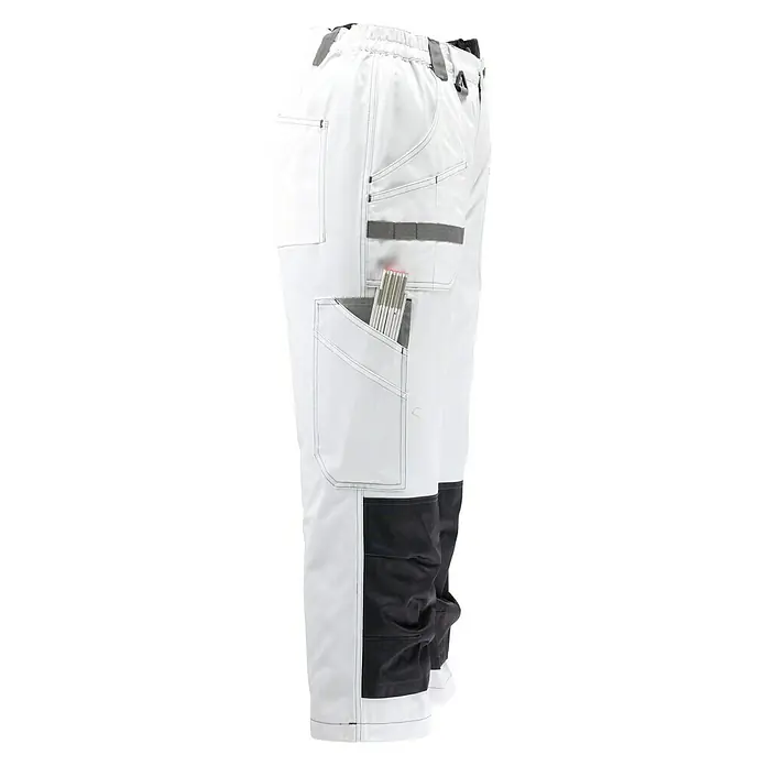 Malerhose Piratenhose - S, Weiß