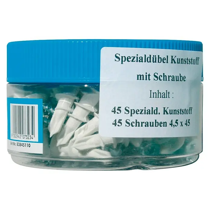 Knauf Schrauben- & Dübelsortiment - 45 Stk.