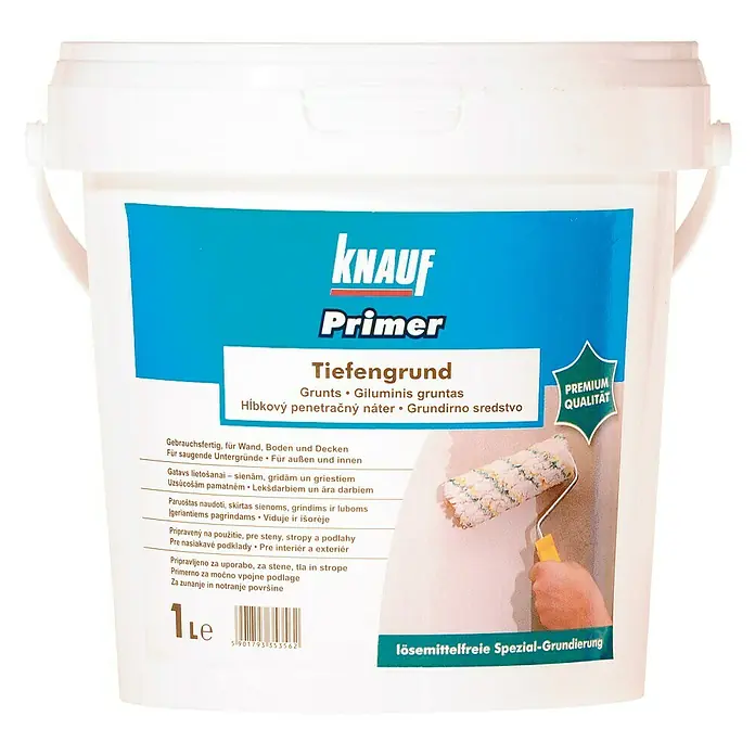 Knauf Tiefengrund - 1 l, Lösemittelfrei, Gebrauchsfertig