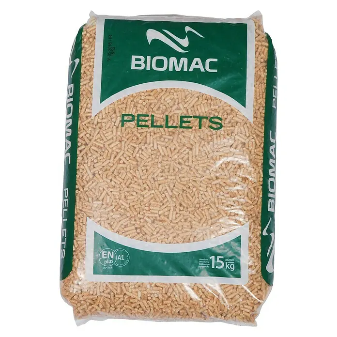 Biomac Holzpellets - 15 kg, Fichtenholz