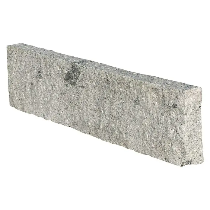 Rasenkante - Grau, 100 x 25 x 7 cm, Rau