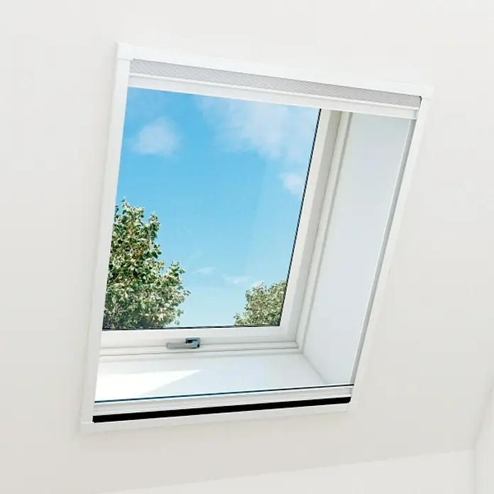 Windhager Dachfenster-Insektenschutz Plissee 2IN1 Expert - 2,6 x 160 cm, Anthrazit