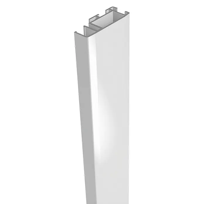 Windhager Rahmenprofil Fenster & Tür - 240 x 30 x 1,1 cm, Weiß