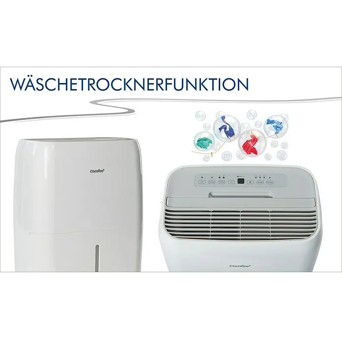 Comfee Luftentfeuchter DG-30POWER - Entfeuchtungsleistung: 30 l/Tag, Raumgröße: 72 m²