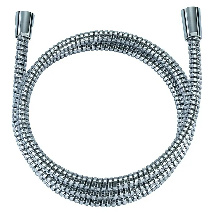 Neoperl Wasserspar-Brauseschlauch - Länge: 150 cm, ½″, Durchflussmenge: 5 l/min, Schwarz/Silber