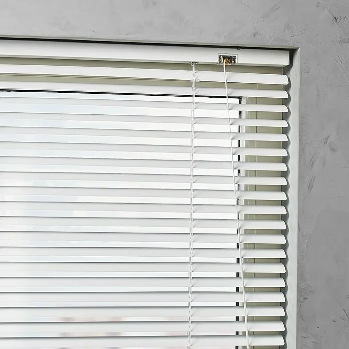 Žaluzina Basic - Š x V: 60 x 140 cm, Bijele boje, Aluminij - Detaljan prikaz