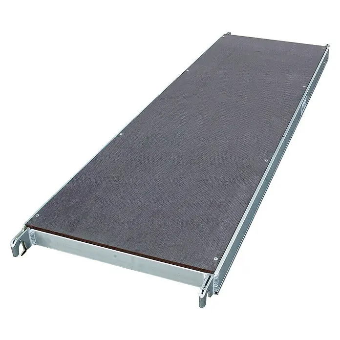 Krause Belagbühne - 2 x 0,6 m, Passend für: Krause Gerüst ProTec XXL, Krause Gerüst ProTec XS-P, Ohne Luke - Ansicht von oben