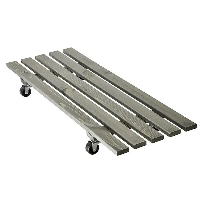 Pflanzenroller Vintage - 79 x 29 cm, Max. Belastung: 150 kg - Linke Seitenansicht