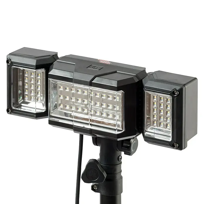 Profi Depot LED reflektor - S 3 žarulje, Sa stativom, 42 W, IP54
