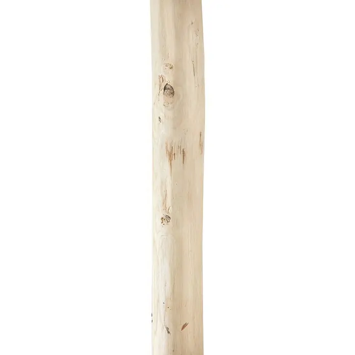 Teakstamm - Durchmesser: 5 cm - 7 cm, Länge: 2 m, Unbehandelt