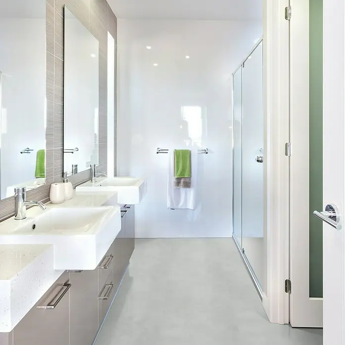 b!design Vinylboden Isocore Inside Tile Coral - 906 x 448 x 7 mm, Fliesenoptik - Stimmungsaufnahme