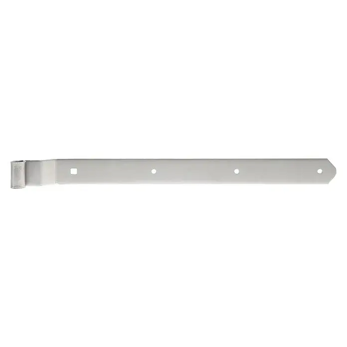 Stabilit Ladenband - B x H: 500 x 40 mm, Stärke: 4 mm, Edelstahl - Vorderansicht