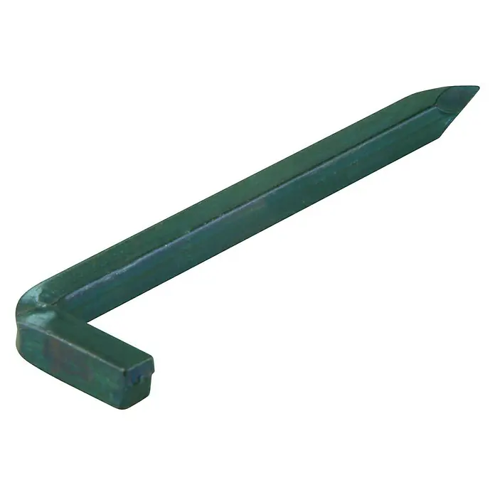 Stabilit Stalen haak - Ø x l: 3 x 60 mm, 6 st., Geblauwd - Top-down weergave