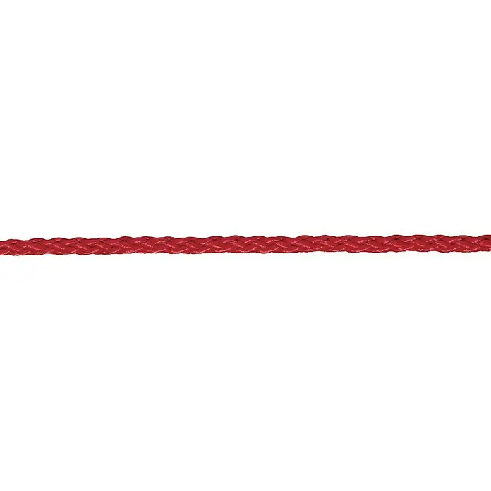 Stabilit PP uže po dužnom metru - Dostupno kao prirez, Opteretivost: 18 kg, Crvene boje, Promjer: 3 mm, Polipropilen - Pogled sprijeda