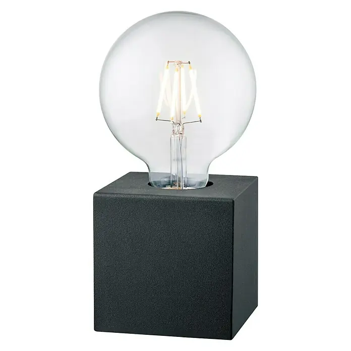 LED-Tischleuchte Tip 21 - 2 W, Schwarz - Vorderansicht