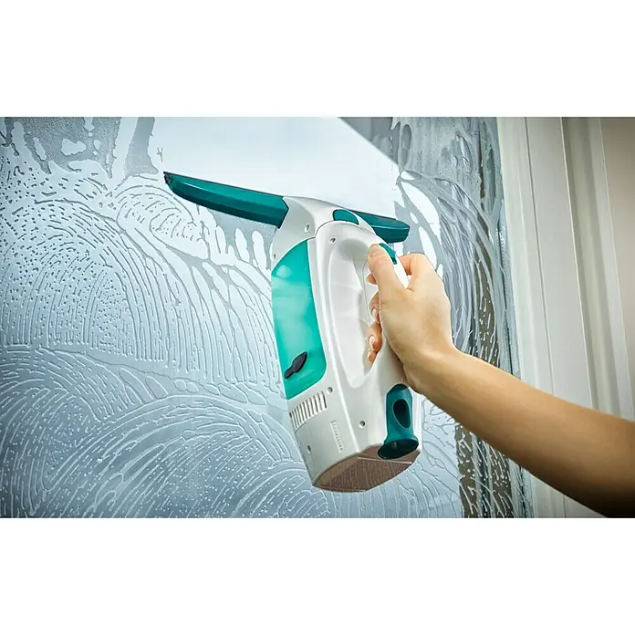 Leifheit Akku-Fenstersauger Dry & Clean - Flächenleistung: Bis 100 m²/Akkuladung, Ohne Zubehör - Vorderansicht