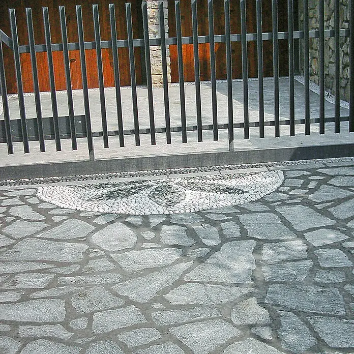 Polygonalplatte - Silber, Stärke: 10 mm - 20 mm, Quarzit, 10 m²