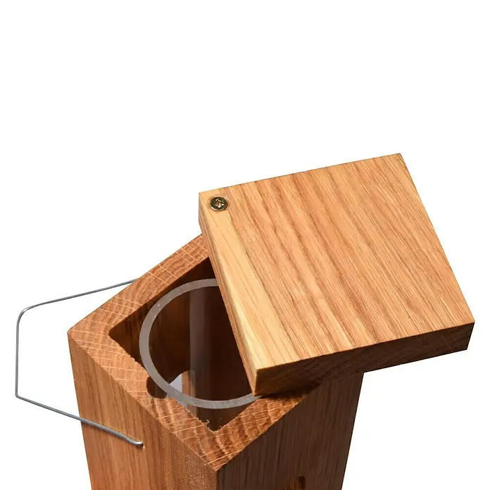 Dobar Futtersäule - 7 x 7 x 47 cm, Eiche - Stimmungsaufnahme