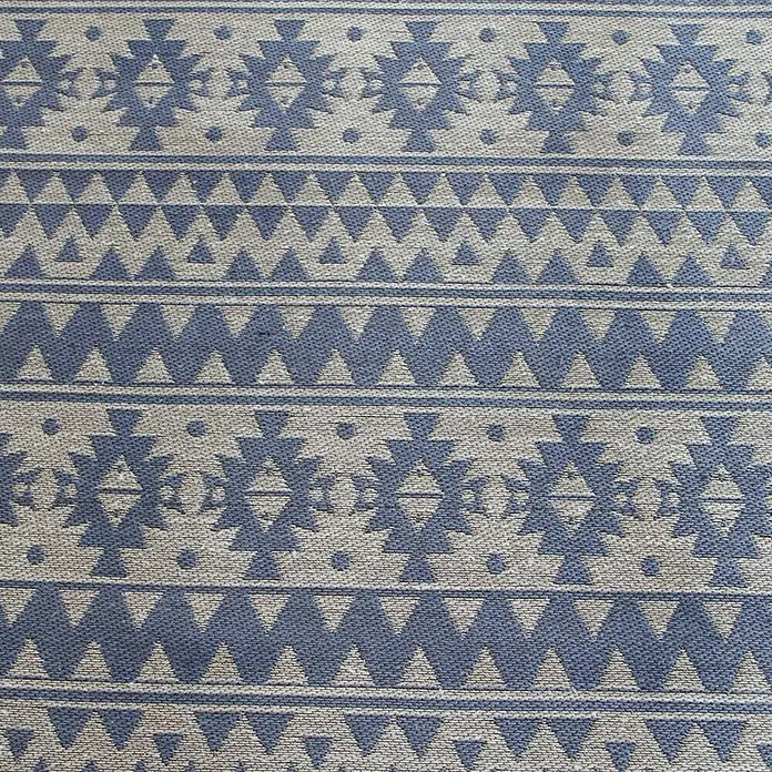 Kayoom Teppich Sunny Rund 200 - Hellblau, Durchmesser: 160 cm, 100% Polyester - Detailaufnahme