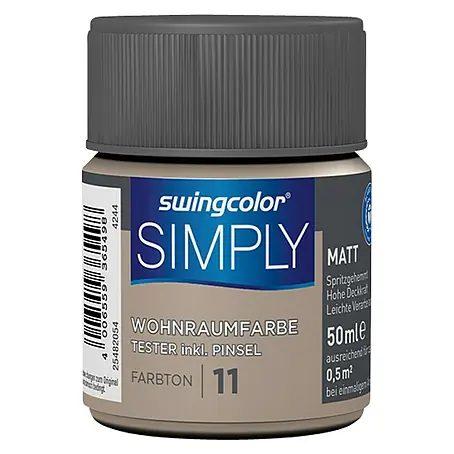 swingcolor  Boja za zid SIMPLY Tester