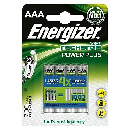 Energizer  Oplaadbare batterijen