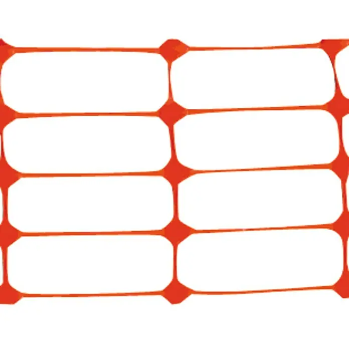 Red de seguridad y señalización - Naranja