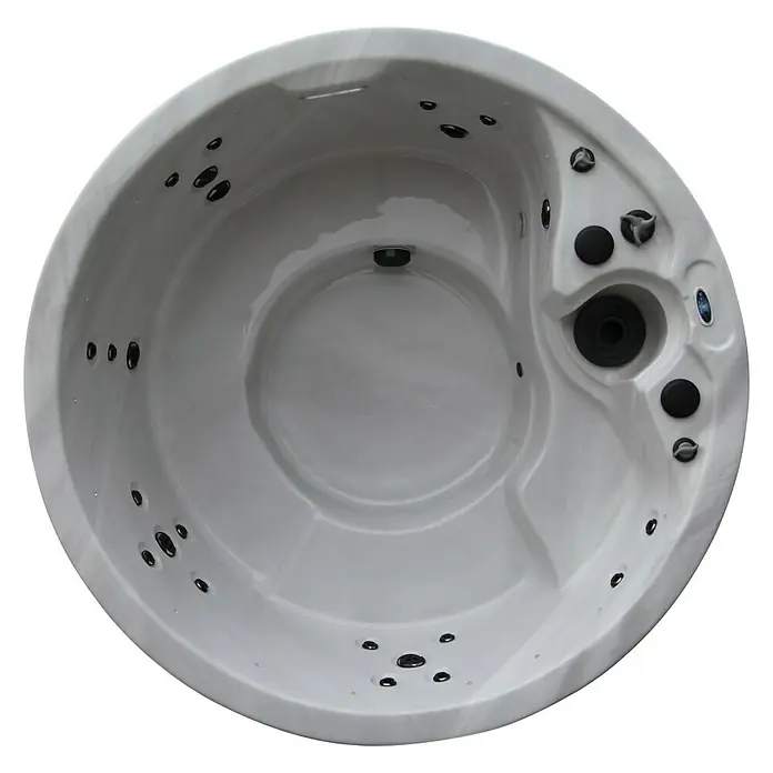 Denform Hidromasaje para exterior Hawaii - 203 x 203 x 89 cm, Capacidad: 800 l