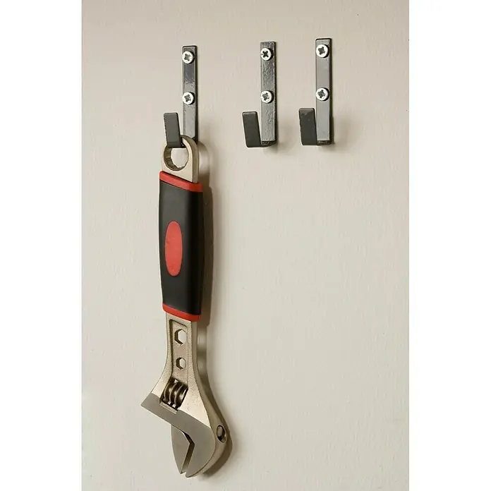 Duraline Gancho para pared - L x Al: 18 x 61,5 mm, Carga soportada: 1 kg