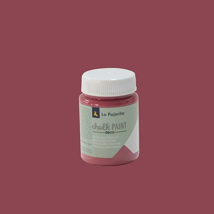 La Pajarita Pintura de tiza Chalk Paint - Fresa boho, 75 ml, Mate