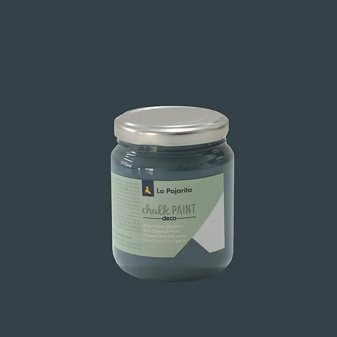 La Pajarita Pintura de tiza Chalk Paint - Midnight blue, 175 ml, Mate