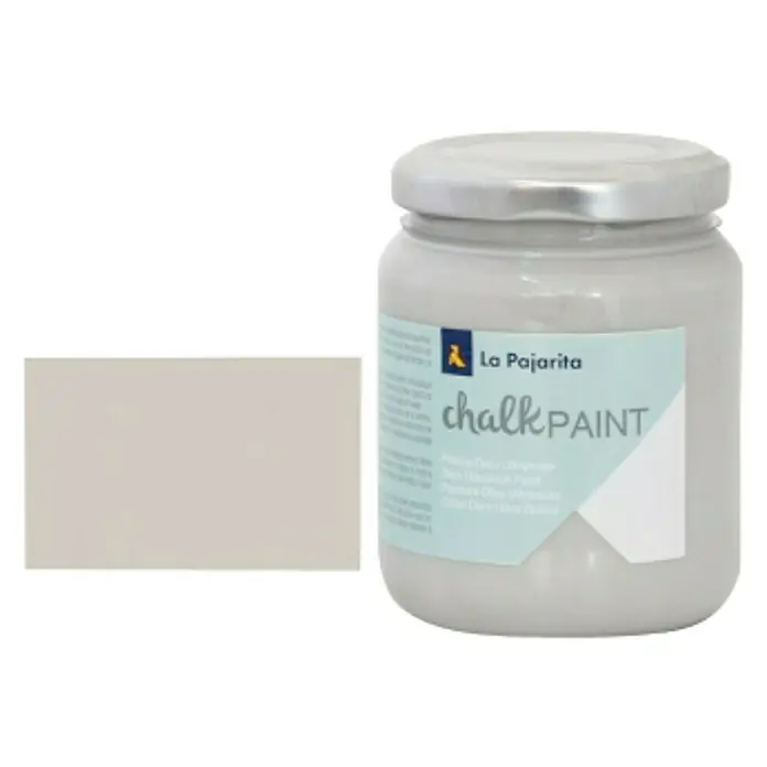 La Pajarita Pintura de tiza Chalk Paint - London Grey, 175 ml, Mate
