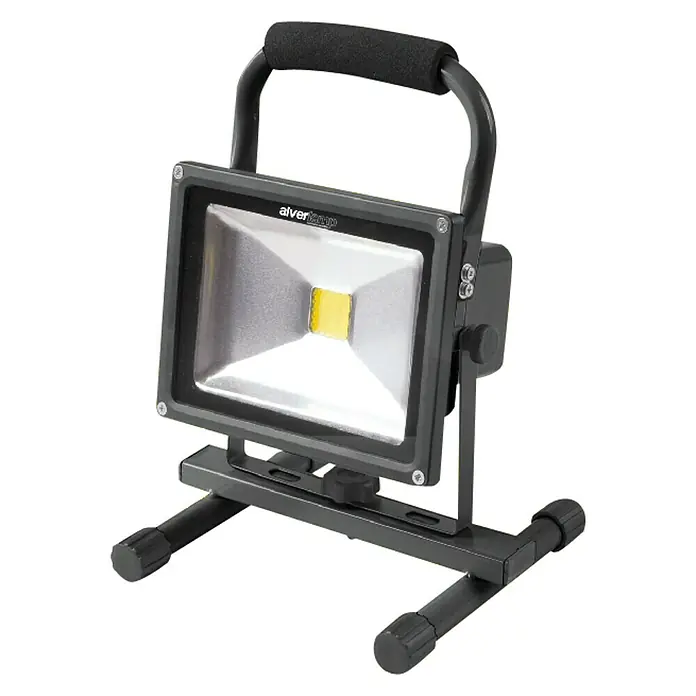 Alverlamp Proyector LED con batería LPRO10BAT - Negro, 10 W, IP65