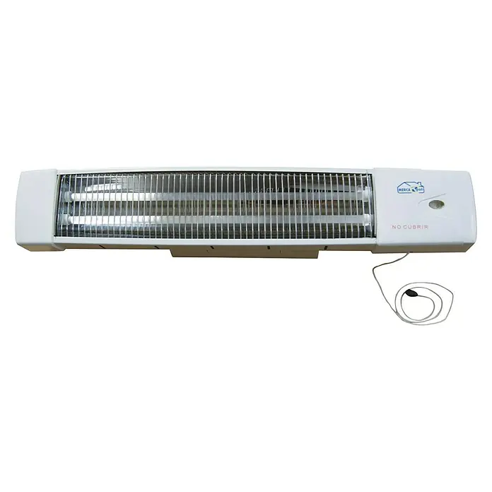 Calefactor de infrarrojos MT01506 - 1.200 W, Gris