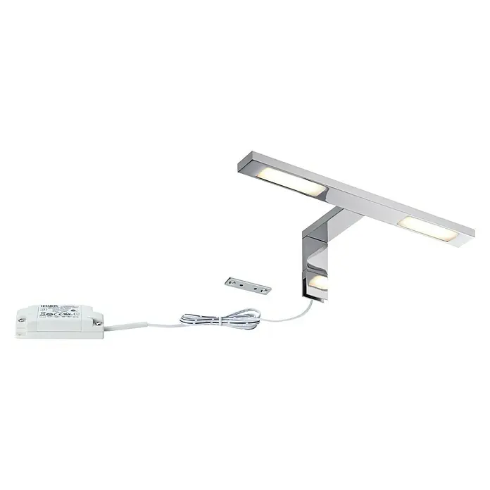 Paulmann Galeria LED-Spiegelleuchte Double Hook - 2 x 3,2 W, 230 V - Vorderansicht
