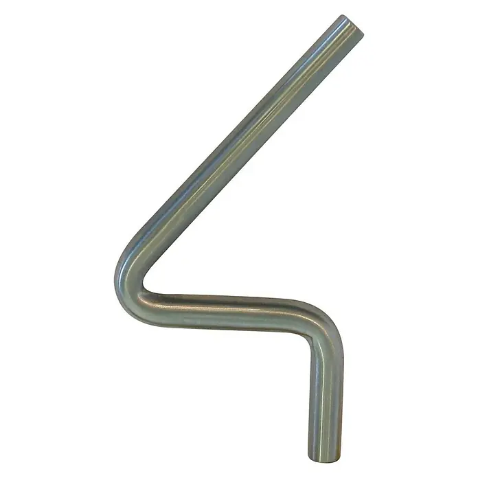 Número Inox - Altura: 12,8 cm, 4, Plateado, Acero inoxidable