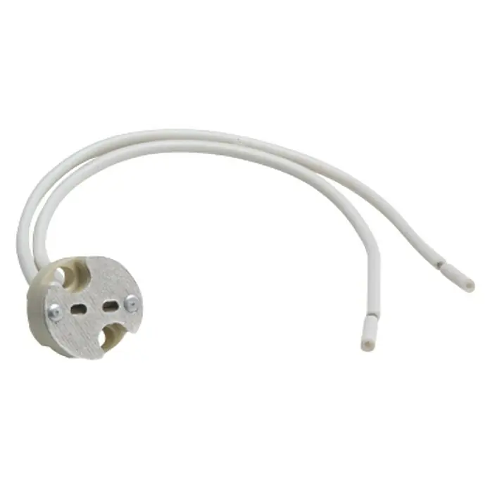 Famatel Casquillo halógeno de bajo voltaje - Blanco, GU5,3