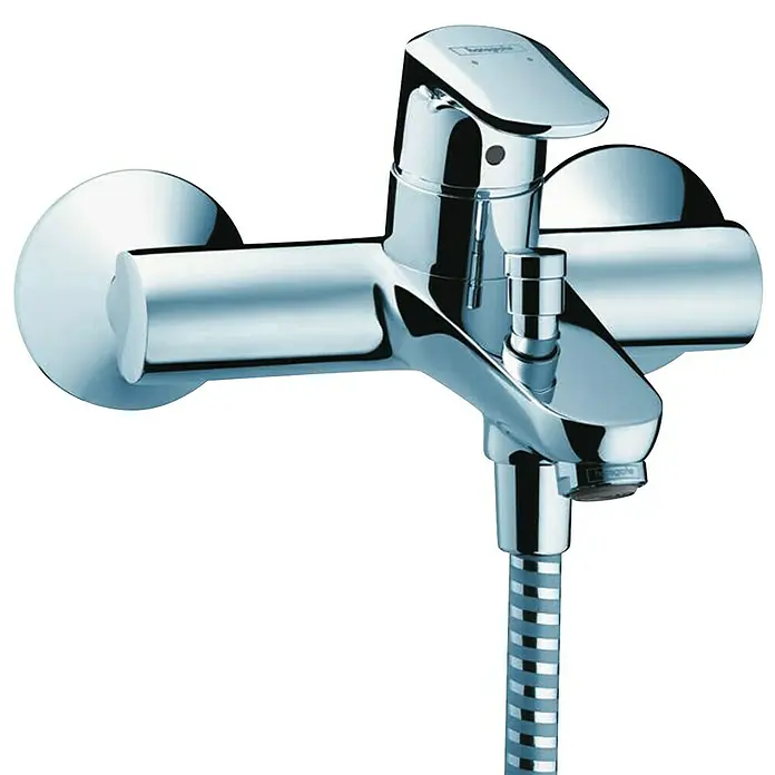 Hansgrohe Ecos Grifo monomando de bañera - Cromo, Brillante