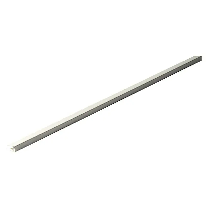 Grosfillex Perfil en U enclipsable - Blanco, 2,6 m x 11 mm x 20 mm