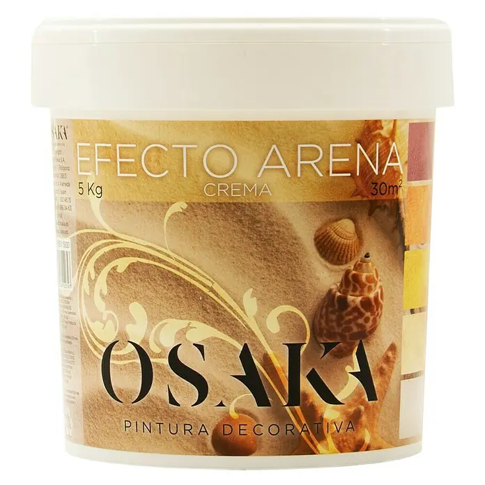 Osaka Pintura para efectos decorativos Arena - Crema, 5 l