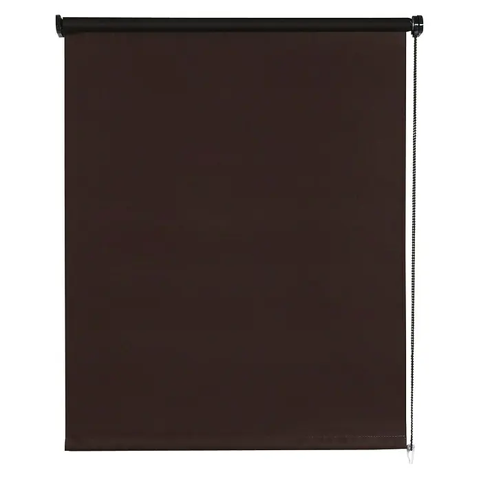 Estor enrollable Roll-up Scandi - An x Al: 100 x 180 cm, Marrón