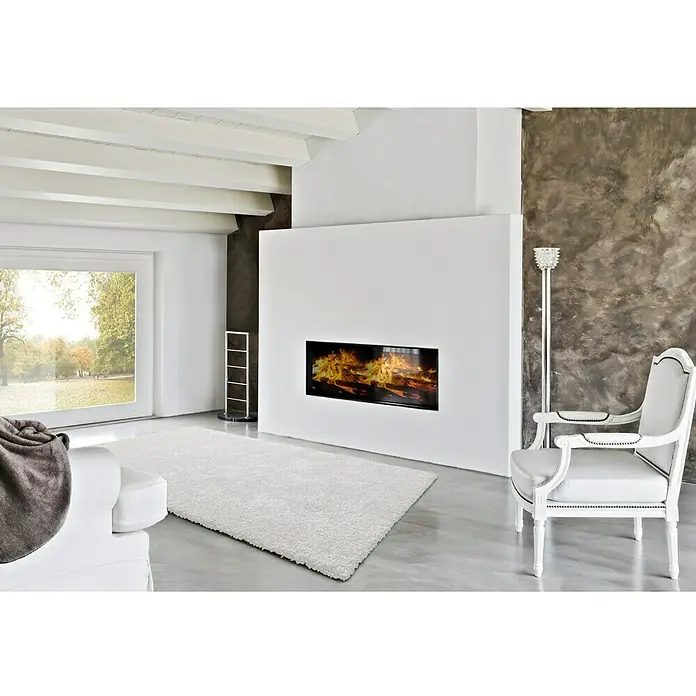 Alfombra Thais - Blanco, 190 x 133 cm, 100 % propileno Heatset-Frisè