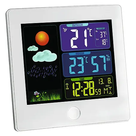 TFA Dostmann  Estación meteorológica inalámbrica BTR Sensor T Color