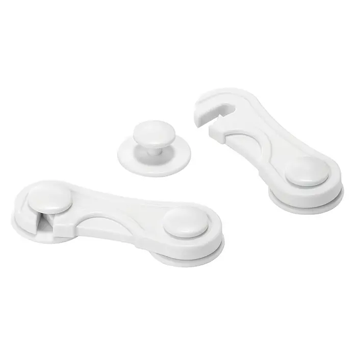 Inofix Cierre para muebles 5105-2- - Blanco, Tipo de montaje: Pegado