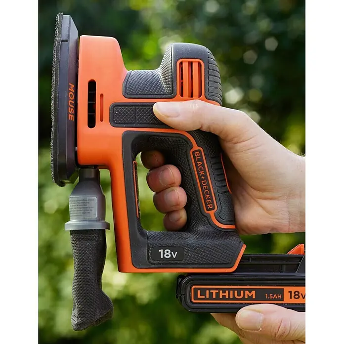Black+Decker Multilijadora de batería BDCDS18 - 18 V, 1 batería, 5 Ah, 12.000 r.p.m.
