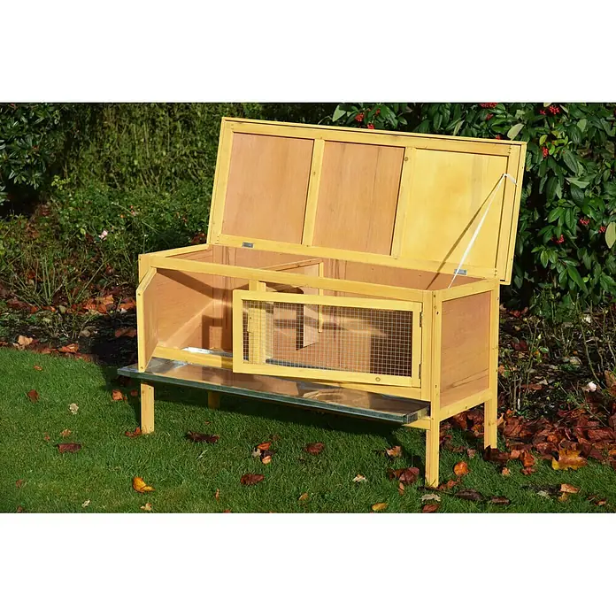 Dobar Kleintierstall Tradition - 115 x 45 x 66 cm, Natur, Kiefernholz - Stimmungsaufnahme