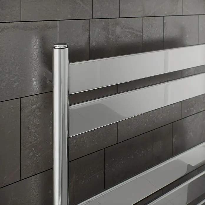 Ximax Designheizkörper C6 - 50 x 160 cm, 512 W, Chrom - Detailaufnahme