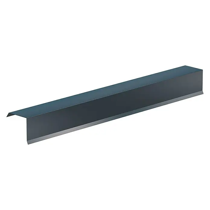 Sarei Piccolo Ortgangprofil - Zuschnittbreite: 225 mm, Länge: 2.000 mm, Aluminium, Anthrazit - Linke Seitenansicht
