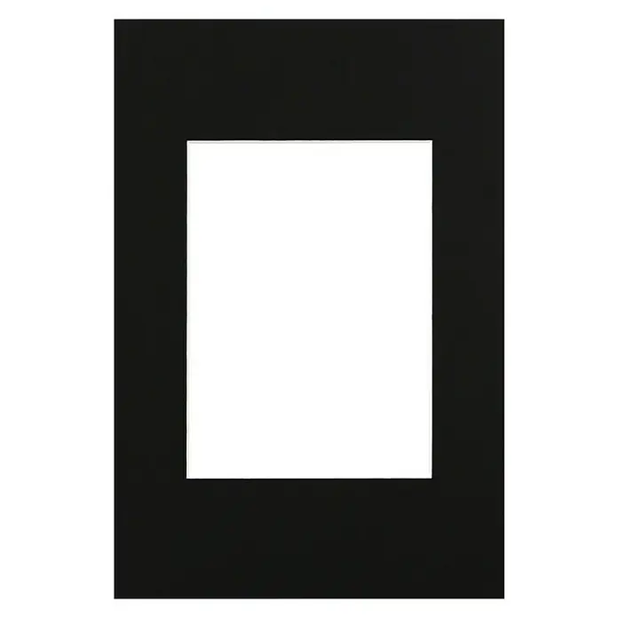 Nielsen Paspartu White Core - Crne boje, D x Š: 20 x 30 cm, Format slike: 13 x 18 cm - Pogled sprijeda