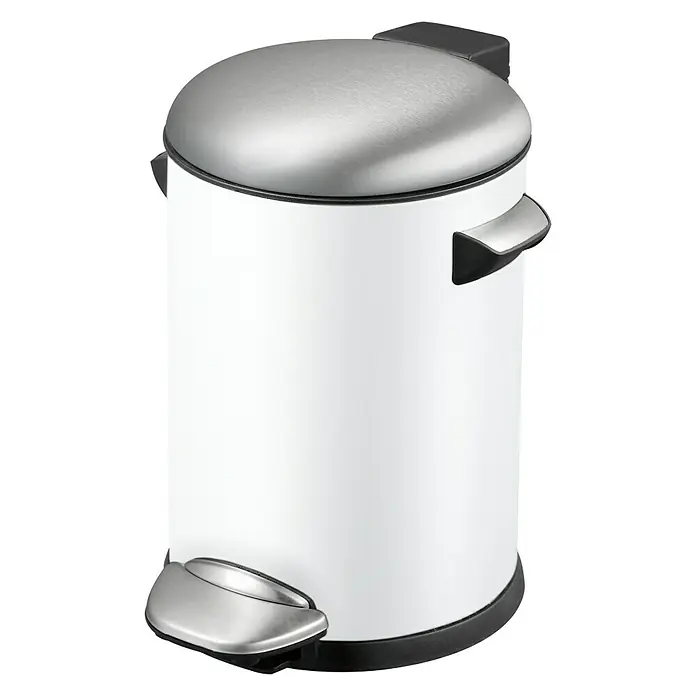 Pedaalemmer Estelle - 3 l, Wit, Rond