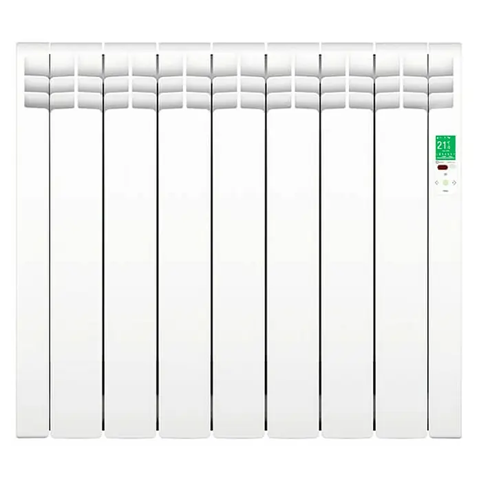 Rointe Emisor térmico de fluido Serie D - 770 W, Blanco, L x An x Al: 9,7 x 67,5 x 58,5 cm - Vista superior